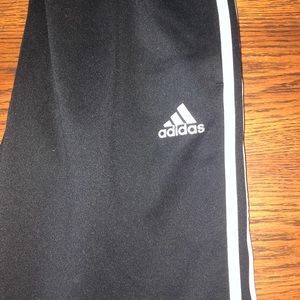 Adidas flared out pants